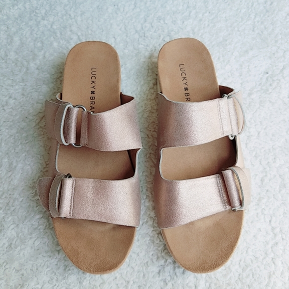 Lucky Brand Shoes - Lucky Brand | 2 strap buckle heeled sandals